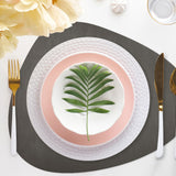 Davanti by Frieling Mattola Placemats Set of 6, Stone, 18.5 x 15.3 Inch Indoor Outdoor Table Placemats – Castlerock Gray