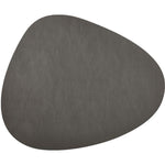 Davanti by Frieling Mattola Placemats Set of 6, Stone, 18.5 x 15.3 Inch Indoor Outdoor Table Placemats – Castlerock Gray