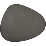 Davanti by Frieling Mattola Placemats Set of 6, Stone, 18.5 x 15.3 Inch Indoor Outdoor Table Placemats – Castlerock Gray