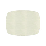 Davanti by Frieling Mattola Placemats Set of 6, Rectangle Plus, 14 x 18 Inch Indoor Outdoor Table Placemats, Ecru