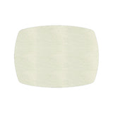 Davanti by Frieling Mattola Placemats Set of 6, Rectangle Plus, 14 x 18 Inch Indoor Outdoor Table Placemats, Ecru