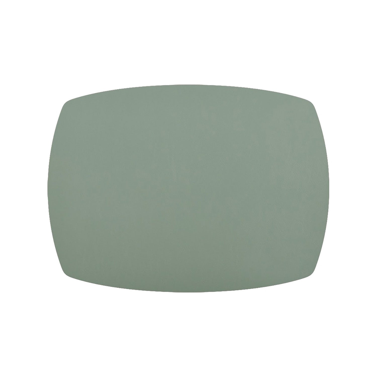 Davanti by Frieling Mattola Placemats Set of 6, Rectangle Plus, 14 x 18 Inch Indoor Outdoor Table Placemats, Mint