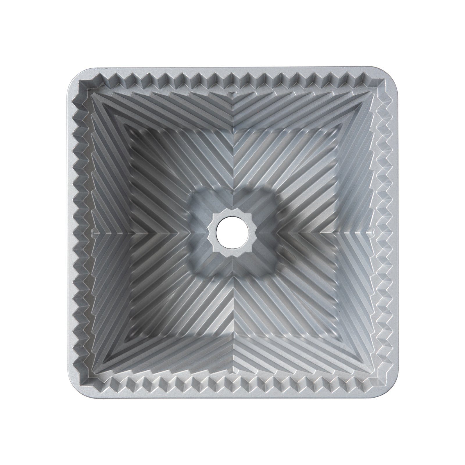 Nordic Ware Cast Aluminum Bundt Squared Pan