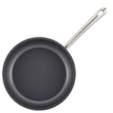 Anolon Accolade Hard Anodized Nonstick 10" and 12" Frying Pan Set, 2-Piece, Gray
