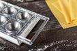 Marcato Atlas Tablet Pasta Maker, Made in Italy, Makes 10 Raviolis, Silver