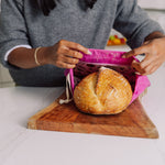 Bee's Wrap Reusable Artisan Bread Bag, Meadow Magic