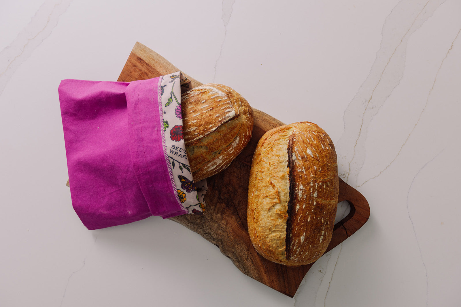 Bee's Wrap Reusable Artisan Bread Bag, Meadow Magic