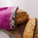 Bee's Wrap Reusable Artisan Bread Bag, Meadow Magic