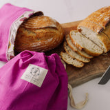 Bee's Wrap Reusable Artisan Bread Bag, Meadow Magic