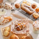 Bee's Wrap Cut-to-Size Beeswax Wrap Roll, Bakery Lane