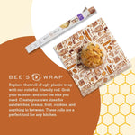 Bee's Wrap Cut-to-Size Beeswax Wrap Roll, Bakery Lane