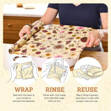 Bee's Wrap Cut-to-Size Beeswax Wrap Roll, Meadow Magic
