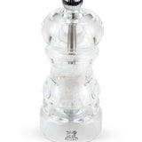 Peugeot Nancy Salt Mill Acrylic, 5-Inch, Clear