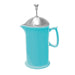 Chantal 28 ounce Ceramic French Press with Stainless Plunger, Aqua