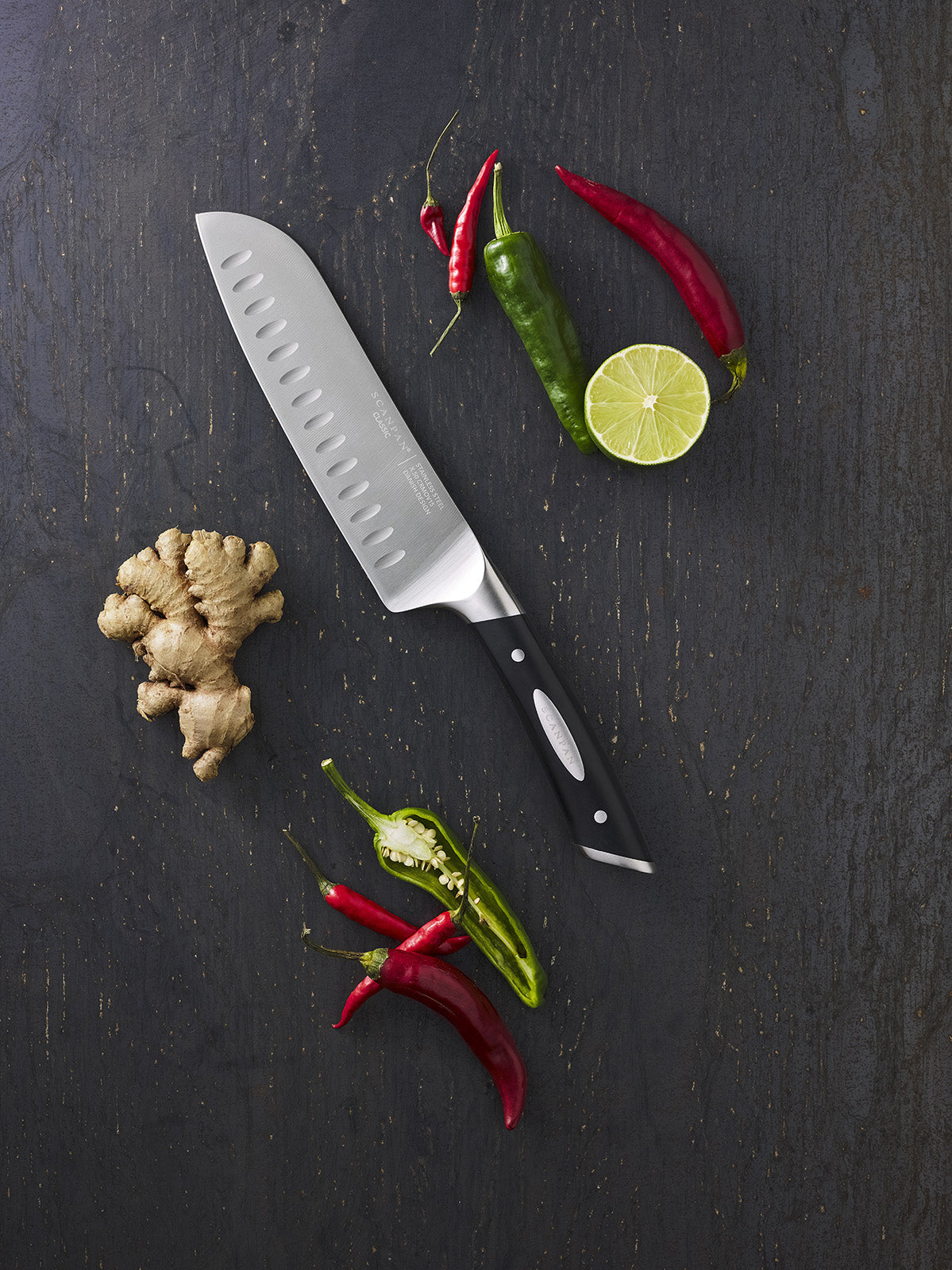 Scanpan Classic 7-Inch Santoku Knife