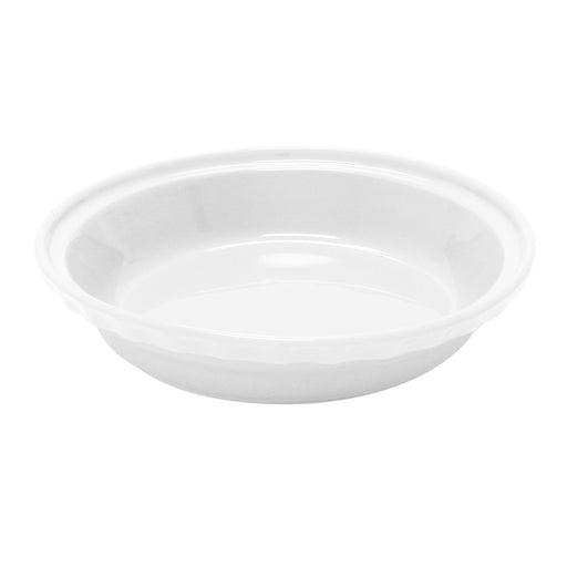 Chantal 9.5-Inch Deep Pie Dish, White