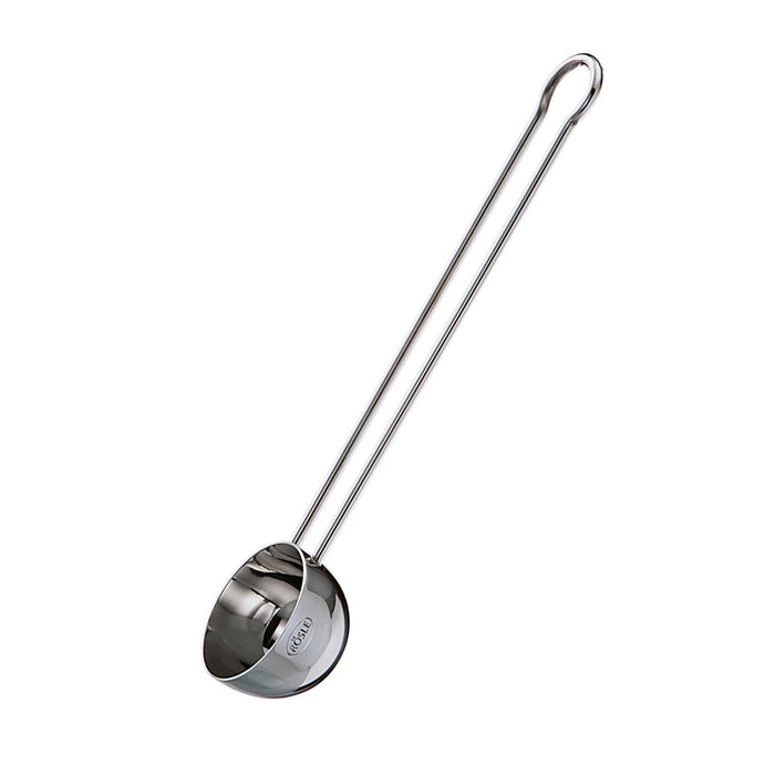 Rosle Stainless Steel Coffee Measure Scoop with Wire Handle, Silver