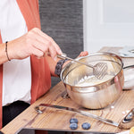 Rosle Stainless Steel Twirl Whisk, 10.6-Inch