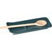 Emile Henry Made in France Ridged Spoon Rest, Blue Flame