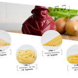 Brainstream Al Dente Singing Floating Pasta Timer, Red