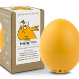 Brainstream BeepEgg Singing and Floating Egg Timer for Boiled Eggs, Orange