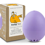 Brainstream BeepEgg Singing and Floating Egg Timer for Boiled Eggs, Purple