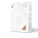 Zwitscherbox Sound Therapy Machine with Motion Sensor, Oak Wood and White