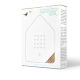 Zwitscherbox Sound Therapy Machine with Motion Sensor, Oak Wood and White