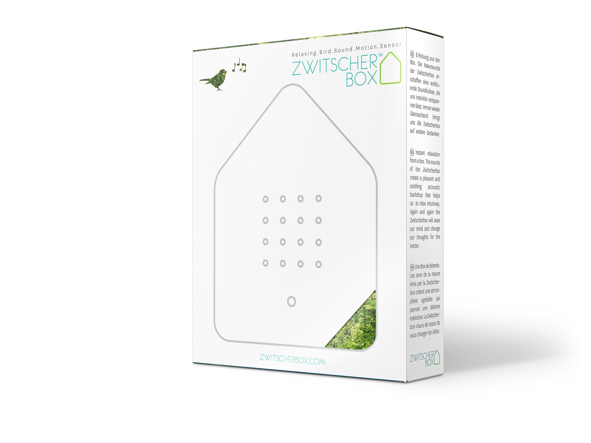 Zwitscherbox Classic Sound Therapy Machine with Motion Sensor, Forest