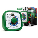 Brainstream Visual Timer for Kids with 60 Minute Countdown and Adjustable Alarm for Focus, Classroom, Study, Tick Tock Truck