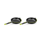 BRA Cookware Foodie Dual Frying Pan Double Skillet for Spanish Omelets & Frittatas, 9.5-Inch
