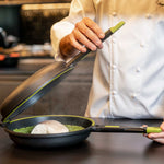 BRA Cookware Foodie Dual Frying Pan Double Skillet for Spanish Omelets & Frittatas, 9.5-Inch