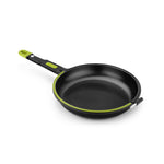 BRA Cookware Foodie Dual Frying Pan Double Skillet for Spanish Omelets & Frittatas, 10.2-Inch