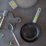 BRA Cookware Life Ceramic Nonstick Frying Pan, 8-Inch Recycled Cast Aluminum Skillet