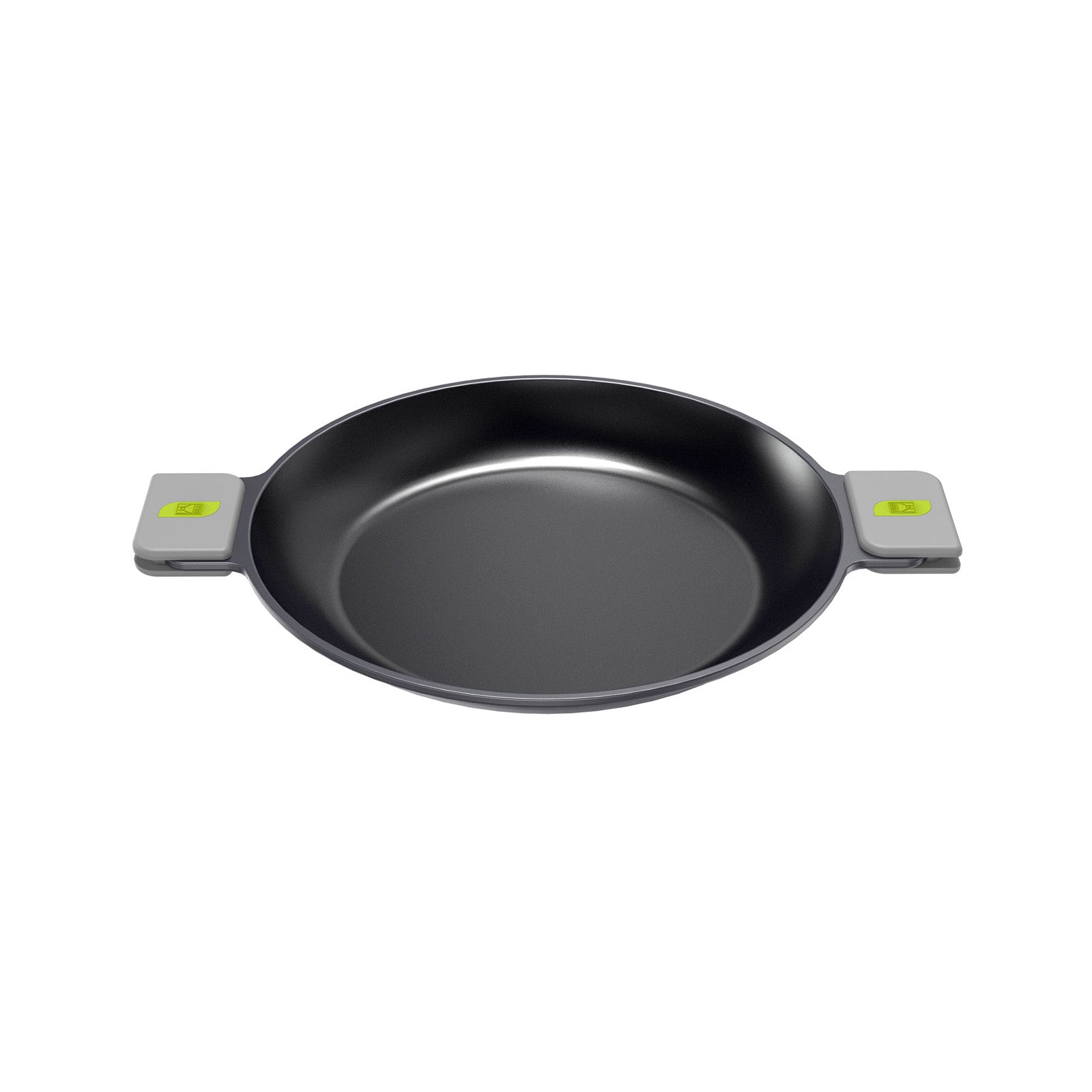BRA Cookware Life Ceramic Nonstick Paella Pan, 14-Inch, 4-Quart