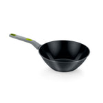 BRA Cookware Life Ceramic Nonstick Wok, 11-Inch, 6.6-Quart Recycled Aluminum Stir-Fry Skillet