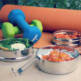 ECOlunchbox Tri Bento Stainless Steel Lunchbox