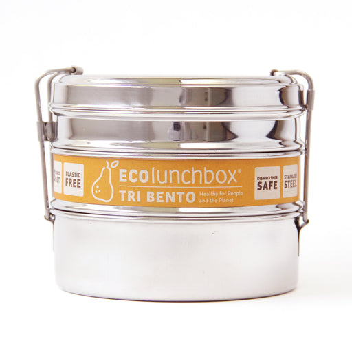 ECOlunchbox Tri Bento Stainless Steel Lunchbox
