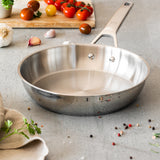 BRA Cookware Signature Stainless Steel Professional Frypan, 10.2-Inch