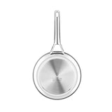 BRA Cookware Signature Stainless Steel Professional Deep High Side Frypan, 8-Inch