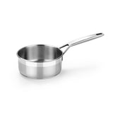 BRA Cookware Signature Stainless Steel Professional Saucepan, 7-Inch, 1.85-Quart