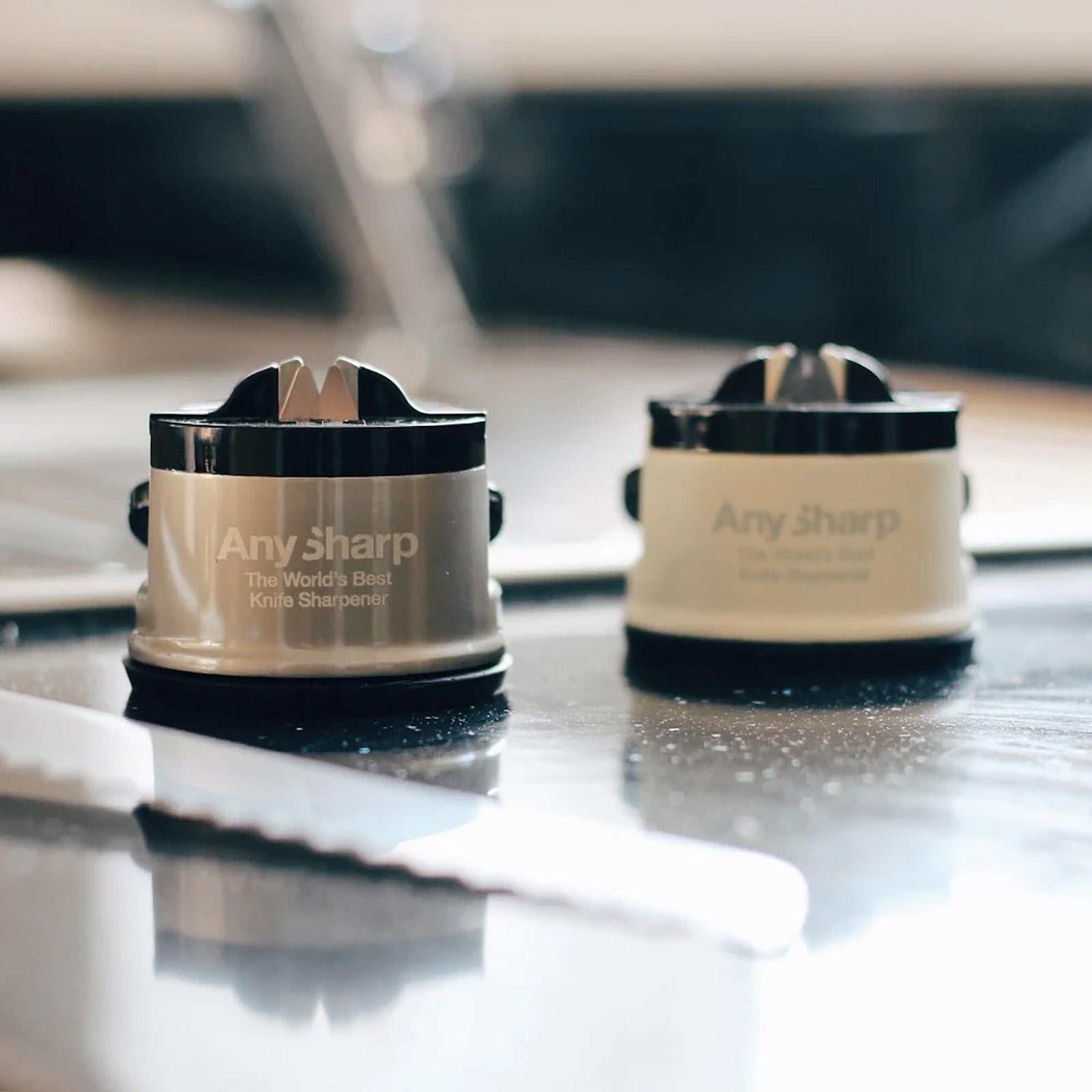 AnySharp Knife Sharpener Pro, Metal