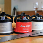 AnySharp Knife Sharpener Pro, Cream
