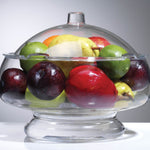 Prodyne Salad On Ice Acrylic Salad Bowl & Servers with Dome Lid