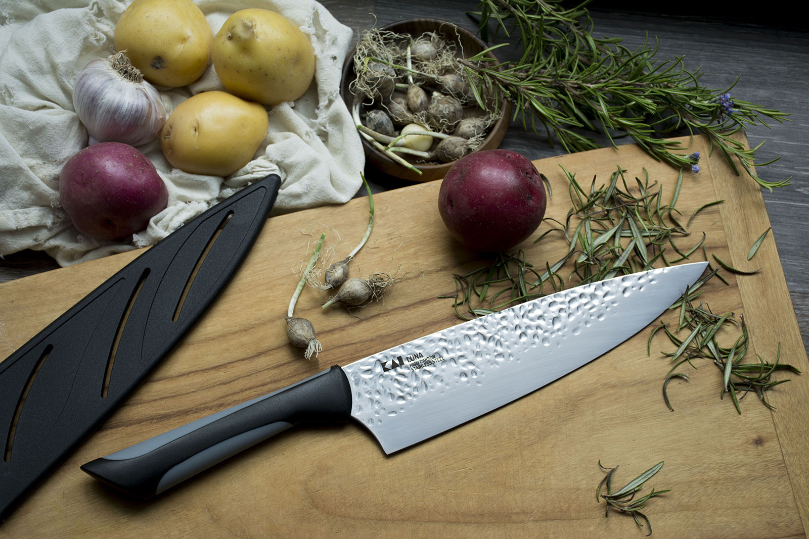 Kai Luna 8-Inch Chef's Knife With Sheath