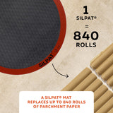 Silpat Perfect Pizza Non-Stick Silicone Baking Mat, 16-Inch, Round