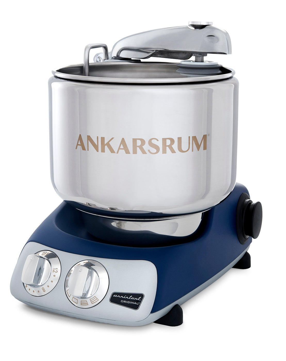 Ankarsrum Original Stand Mixer – 7L Stainless Bowl – Swedish Bread & Dough Mixer with Attachments