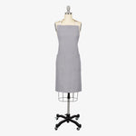 KAF Home Monaco Slubbed Yarn Apron, Frost Gray