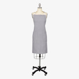 KAF Home Monaco Slubbed Yarn Apron, Frost Gray