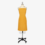 KAF Home Monaco Slubbed Yarn Apron, Ochre